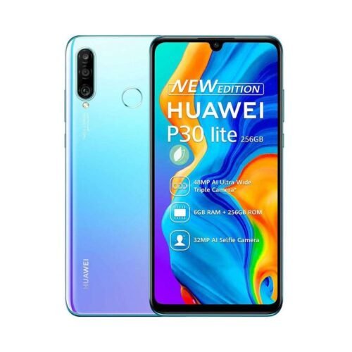 Huawei P30 Lite New Edition – Mémoire 256 Go – RAM 6 Go – Photo 48 Mpx – Ecran 6.15″