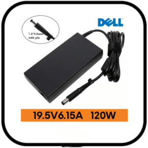 Chargeur Ordinateur Portable DELL 120W ORIGINAL