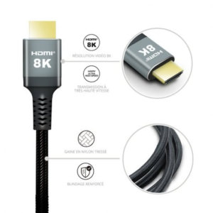 Cable HDMI 2-1 8K