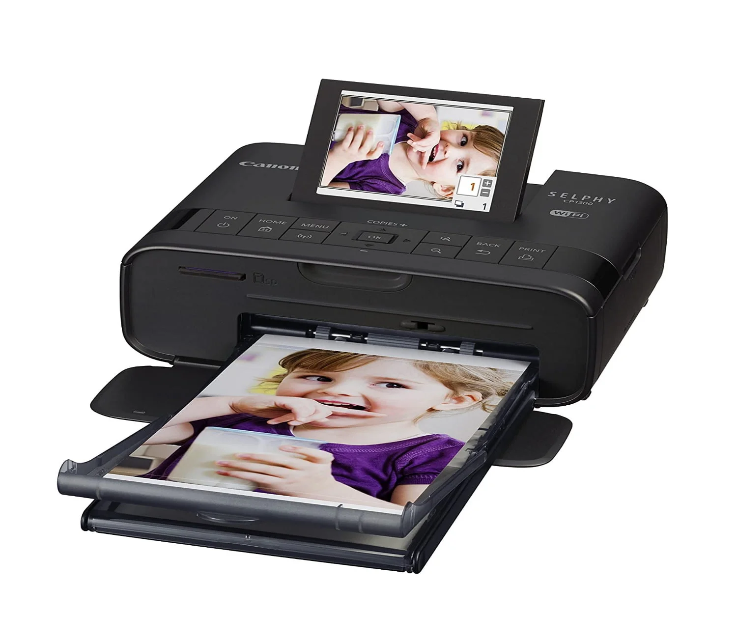 Canon Selphy CP1300 – Imprimante photo – Wifi – Noir