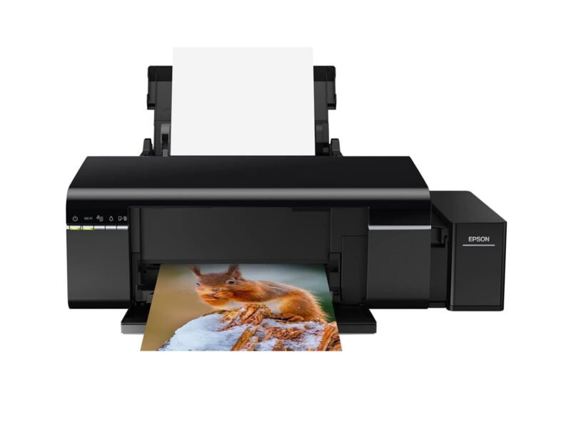Epson L805 Photo imprimante A4 à 6 couleurs, Réservoir d'encre intégré, Wi-Fi, USB, coût à la photo ultra faible