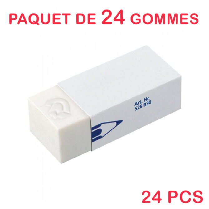 Gomme - Paquet de 24 pièces - Gstore sénégal