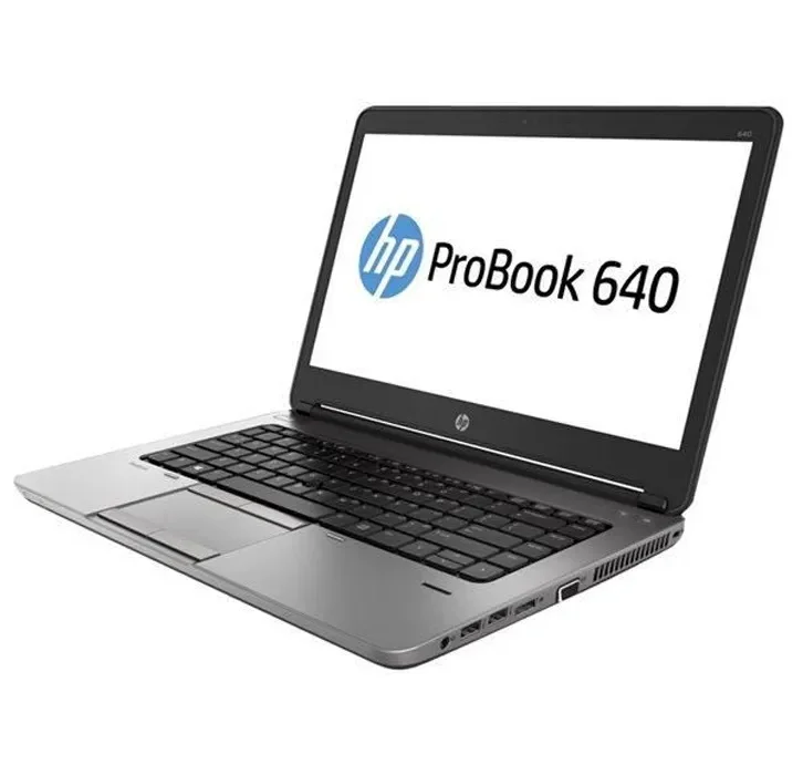 HP Probook 640 G1 Intel Core i5 Ram 4Go Disque 256 SSD 14" Reconditionnée Noir