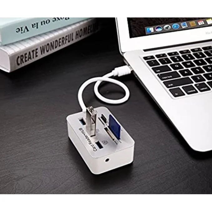 USB HUB 3.0 Multi USB 3.0 HUB séparateur 3 Ports lecteur de carte Multi USB – Image 6