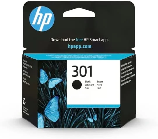 HP 301 noir cartouche d'encre originale