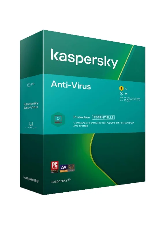 Antivirus Kaspersky 2 Appareils 365 jours CD