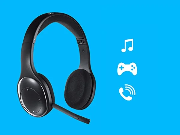 Logitech H800 Casque Bluetooth sans Fil, Ecouteurs Stéréo Haute Définition avec Micro Anti-Parasite, Nano-Récepteur Bluetooth, Multi-Dispositifs, Batterie Longue Durée, PC/Mac/Smartphone/Tablette – Image 3