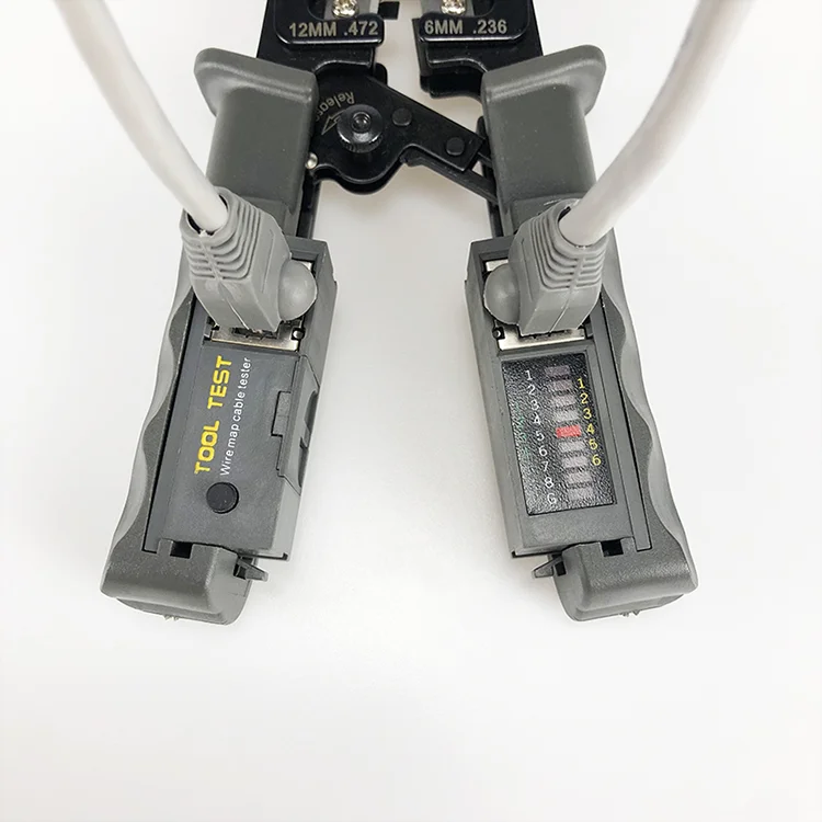 Pince à sertir multifonctionnelle avec testeur – Image 3