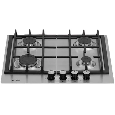 PLAQUE de cuisson ASTECH 4 Feux A GAZ PL60GA-20GRN Inox