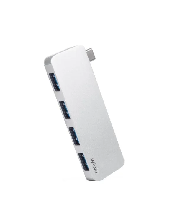 WiWU ADAPTATEUR TYPE C USB 4 EN 1