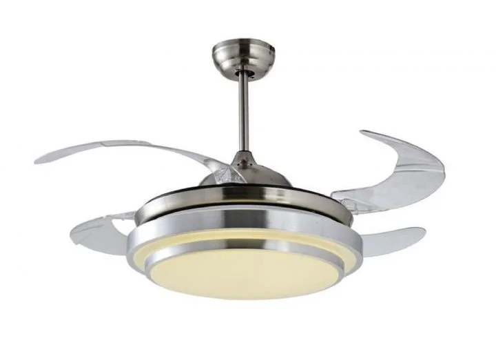 Ventilateur de plafond Nedway avec Lumière lampe Led