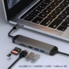 Adaptateur wiwu alpha 5 in 1 usb c hub a521h