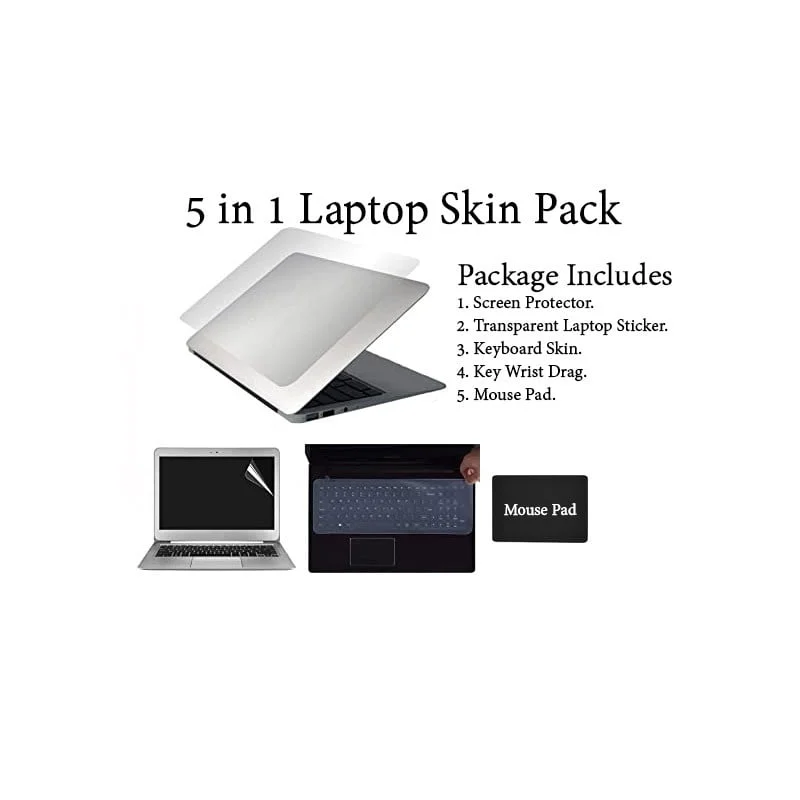 Autocollants pour ordinateur portable 5 en 1 Stiker To-501