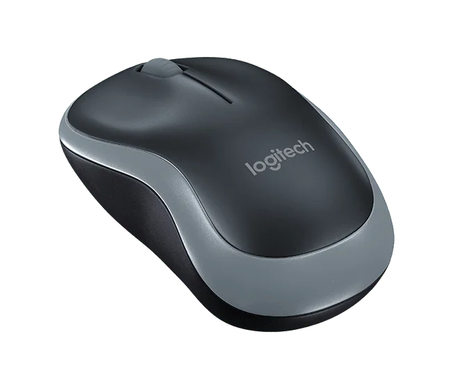Souris Sans Fil Logitech M185 - USB 2.4GHz, Compatible Windows Et Mac - Noire