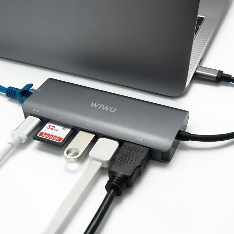 Adaptateur Wiwu Alpha 7 in 1 USB C