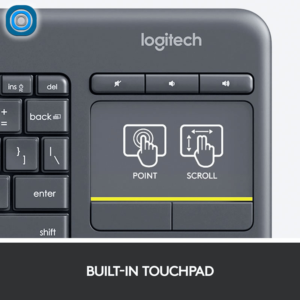 Clavier tactile logitech sans fil K400 plus