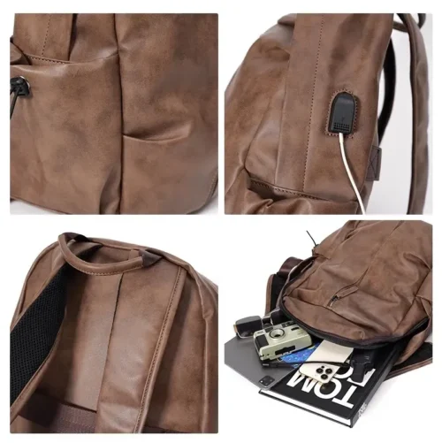 Sac à dos de luxe en cuir