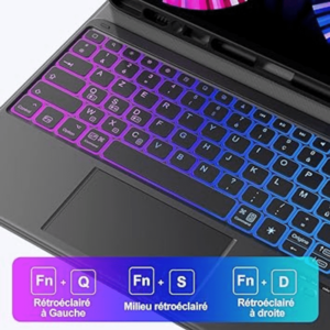 Pochette avec Clavier iPad 12.9