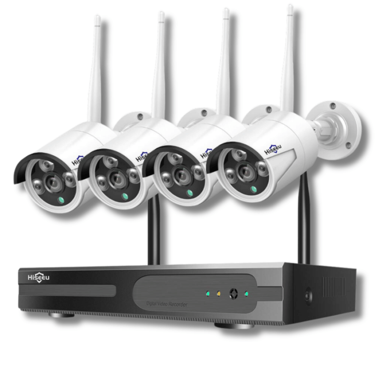 Caméra Kit de vidéosurveillance HD sans fil
