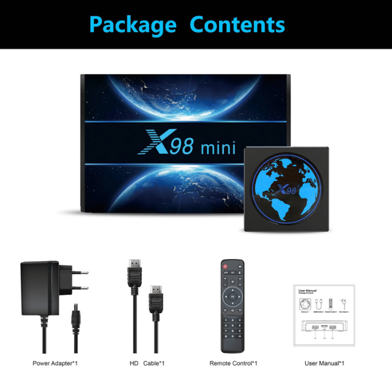 BOX TV X98 PLUS S905W2 Android 11