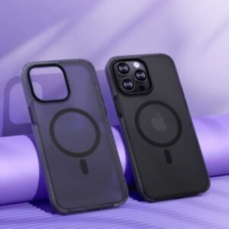 Étui de protection pour iPhone avec support pliable 