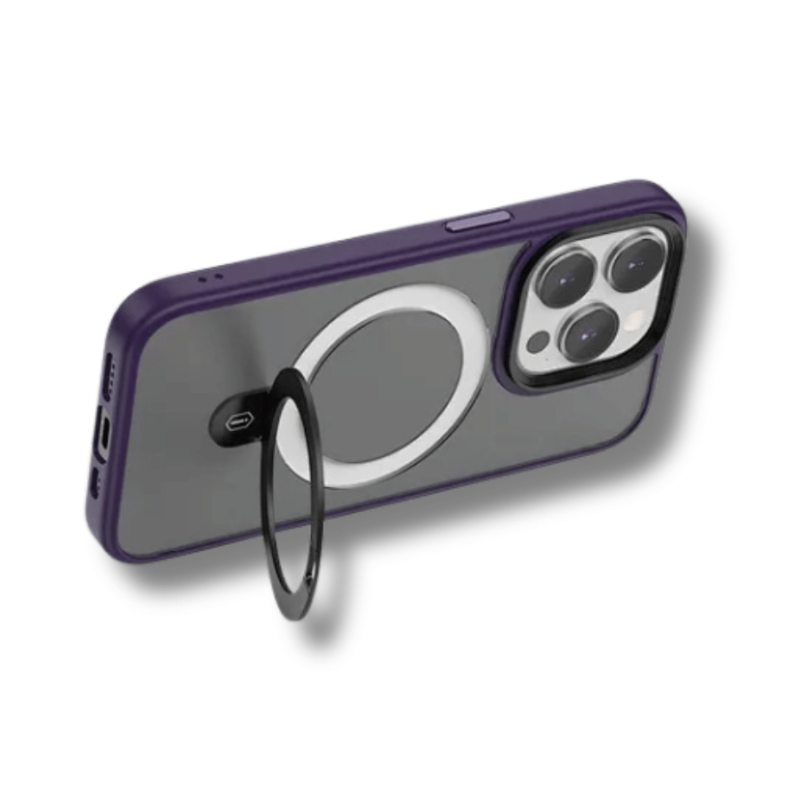 Étui de protection pour iPhone avec support pliable
