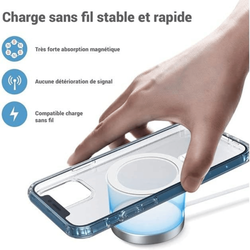 Étui de protection pour iPhone avec support pliable