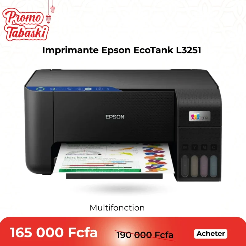 Imprimante Epson EcoTank L3251 Multifonction