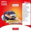 pack complet de fourniture scolaire de la classe de 5éme