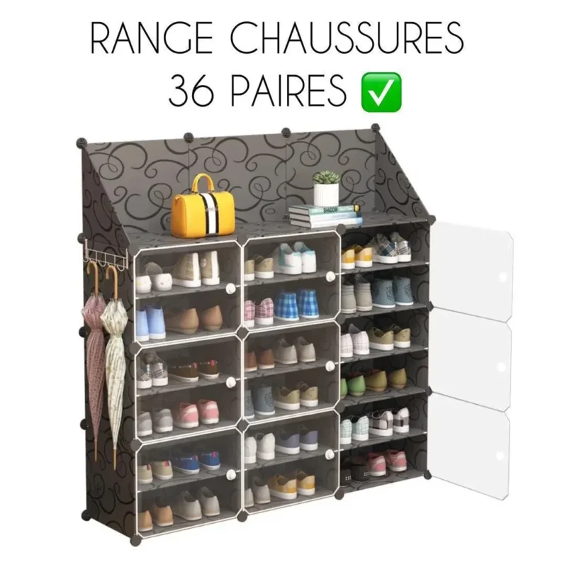 Rangements chaussure en plastique