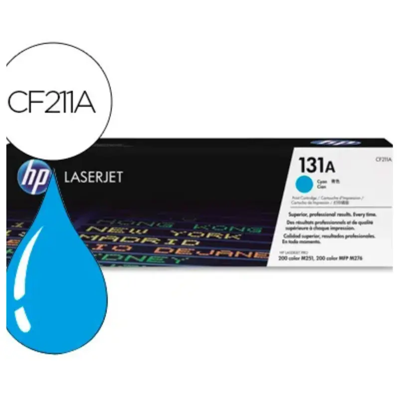 Cartouche d'encre HP TONER 131A CYAN