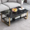 Table basse en marbre