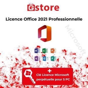 Licence Office 2021 Professionnel Plus Clé Microsoft perpétuelle