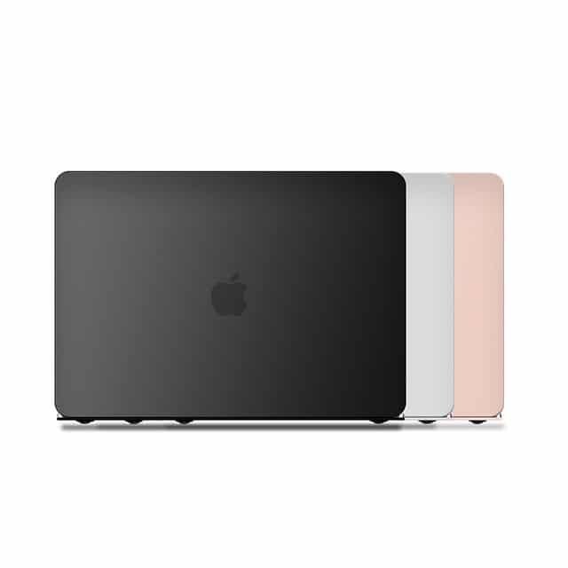 Coque MacBook Air 13 (2010-2017) - Silicone - Noir